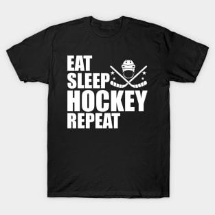 Hockey - Eat Sleep Hockey Repeat T-Shirt